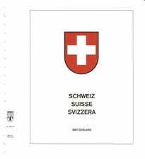 Suisse 1976/1984 Feuilles Lindner Album - Art. 260 - 23 Utilisés MF130887