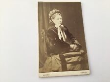 English CDV 6.3x10.5cm - Richard Keene - Derby - Portrait of a Woman » 