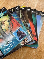HEROIC FANTASY SF LOT 8 DRAGON MAGAZINE n° 5 - 6 - 8 - 9 - 12 -  13 - 15 - 17