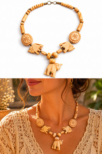Collier africain vintage
