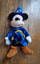 Mickey Wizard Plush Disney Store 100th Anniversary