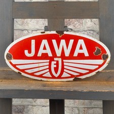 Plaque émaillée JAWA