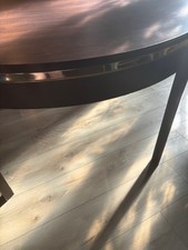 table ronde avec rallonge