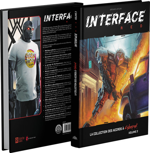 Cyberpunk red interface - red,