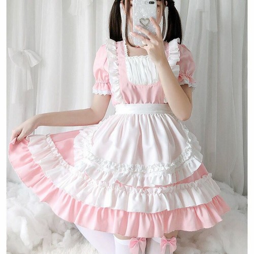 Kawaii lolita sweet dress maid - kawaii,