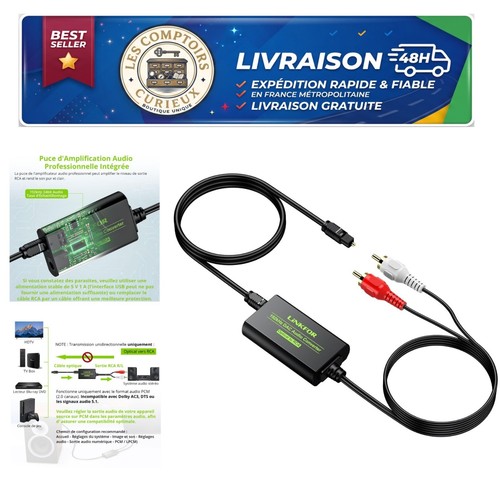 Convertisseur audio optique