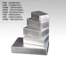 Boîte en aluminium facile à