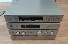 Vinatge Technics SU-C01 SE-C01 ST-C04L SH-C01 Silver Preamplifier