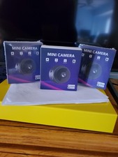 2 Mini Spy Cameras, App Controlled, WiFi,  Night Vision, HD Image, Magnetic, New