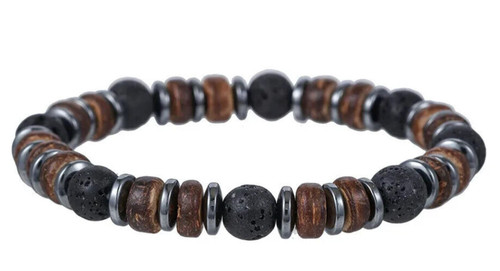 Bracelet perles pierre - perles, de