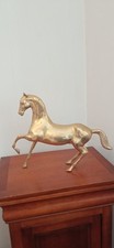 Horse Sculpture in Gilded Bronze