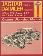 Manuel d'entretien et réparation Auto - JAGUAR XJ6 et XJ et DAIMLER Sovereign