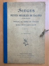 Sièges, petits meubles de