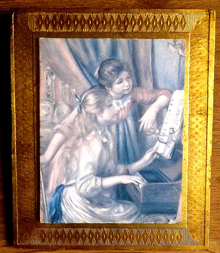 Tableau reproduction ancienne