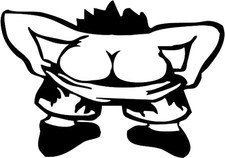 Bad Boy 8 Sticker personnalisé -Vinyle haut de gamme Auto moto vitrine