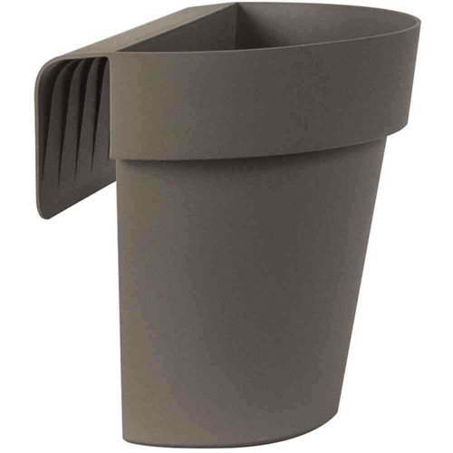 Pot suspendu taupe ø25cm - taupe, bac