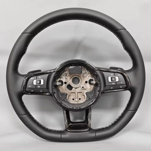 Volant cuir noir - en,