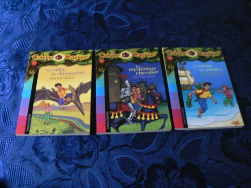 Livres cabane magique - livres,