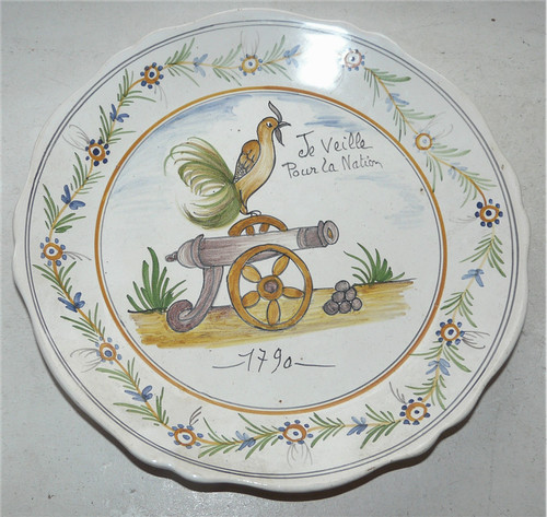 Vieux nevers assiette - nevers,