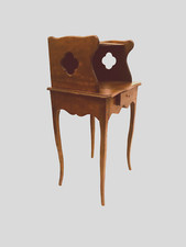 Chevet de style Louis XV en chene massif XIX siècle