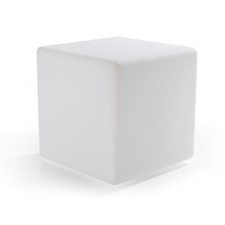 Lampe Solaire LED RGB Cube Lumineux 30Cm Lumière Extérieure Avec Télécommande