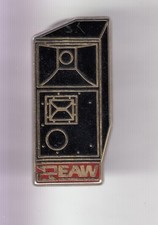 RARE PINS PIN'S .. TV MUSIQUE SOUND SON HAUT PARLEUR SONO EAW FRANCE ARTHUS B~D2