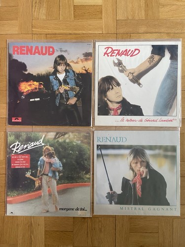 Renaud lot albums vinyles - renaud,