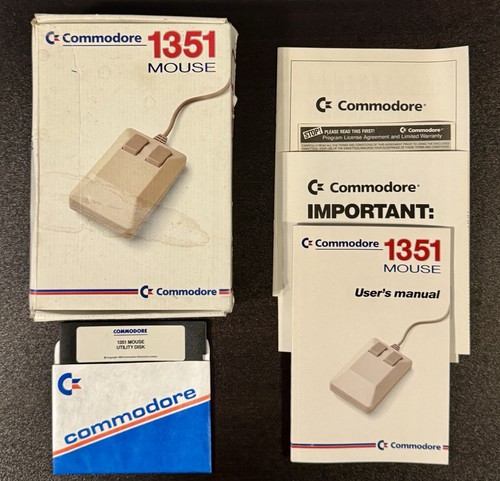 Commodore 1351 mouse - mouse, for
