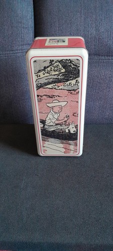 Boite tintin biscuit delacre - biscuit,
