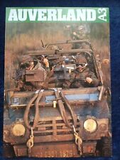 Auverland A3 Brochure Sheet, French