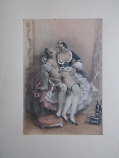 Paul Emile Bécat / Gravure érotique 20X14cm