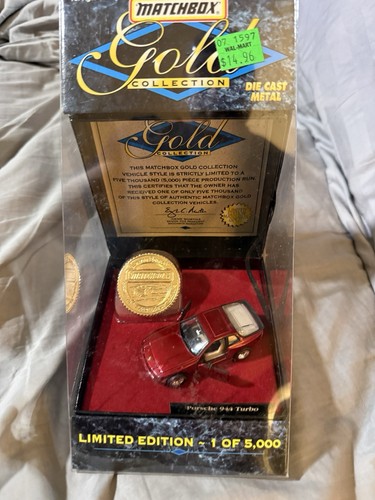 Matchbox gold collection - gold,