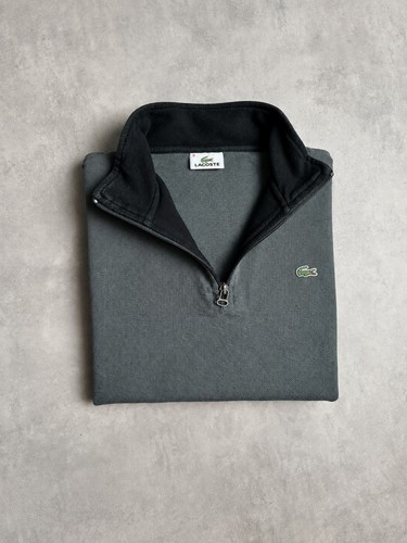 Pull half zip lacoste gris - gris, en