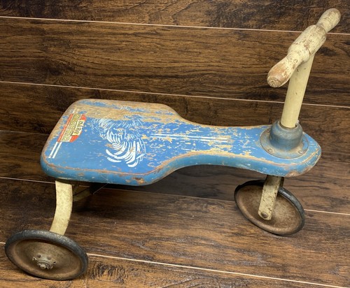 Vintage oak hill kiddie kar - hill,