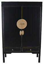 Chinois Armoire de Mariage Noir Penderie Chine Meuble Armoire D'Entrée
