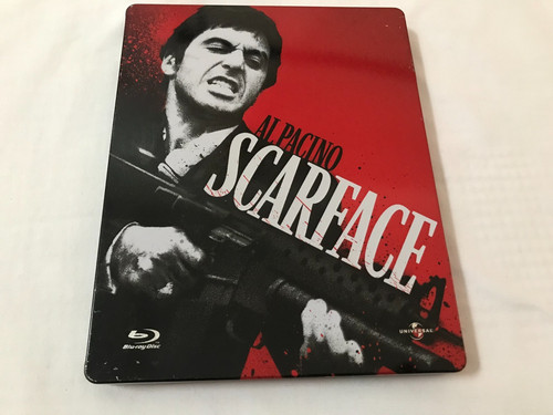 Steelbook bluray dvd scarface - steelbook,