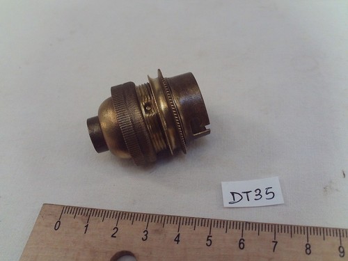 Ancienne douille b22 laiton - ancienne, en