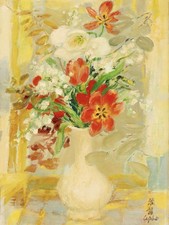 Peinture à l'huile style Le