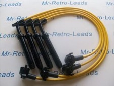 Jaune 8MM Performance Câbles HT Escort MK5 Fiesta MK3 Rs Turbo XR2i I 6i Efi