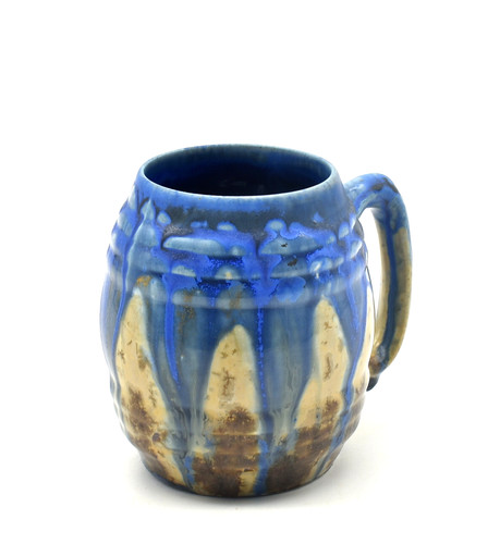 Metenier tasse grès bleu - g.,
