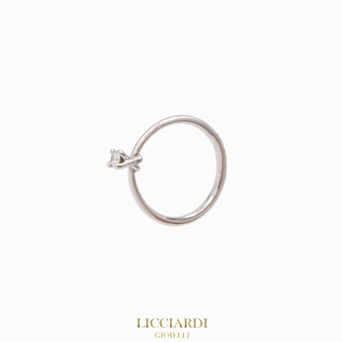 Bague solitaire pour femme - bague,