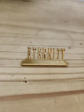 "Calvin Klein Perfume 28 Gold Metal 2D Enamel Pin's Pin Pins "ETERNITY" 