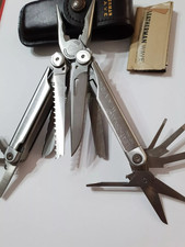 ?? Leatherman Original Wave Leather Sheath Retired Collectable Pat Pend OG New