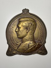 Médaillon Albert 1er Roi des