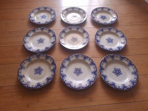 Assiettes creuses terre de - ,