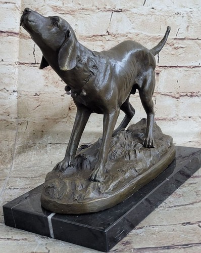 Statue bronze 100 chien - bronze, de