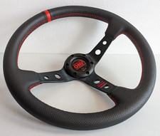 Volant Sport Plat Profond Cuir