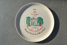 assiette TIR A L'ARC Bouquet Provincial Vic sur Aisne 8 mai 1966