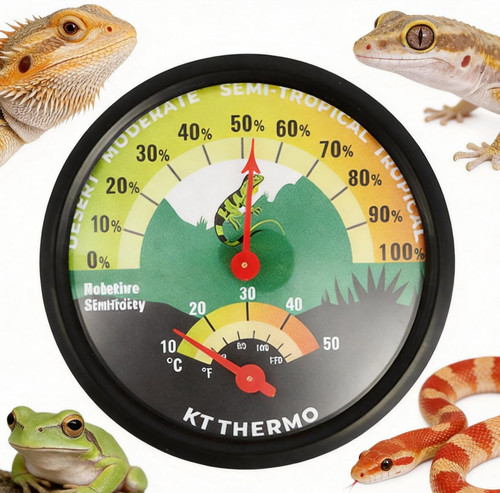 Reptile terrarium thermometer - reptile,