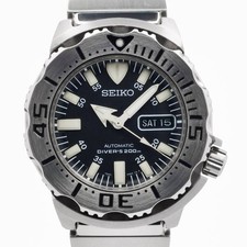 Seiko Black Monster Divers